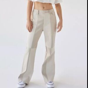 UO Christy Faux Leather Colorblock Pant
